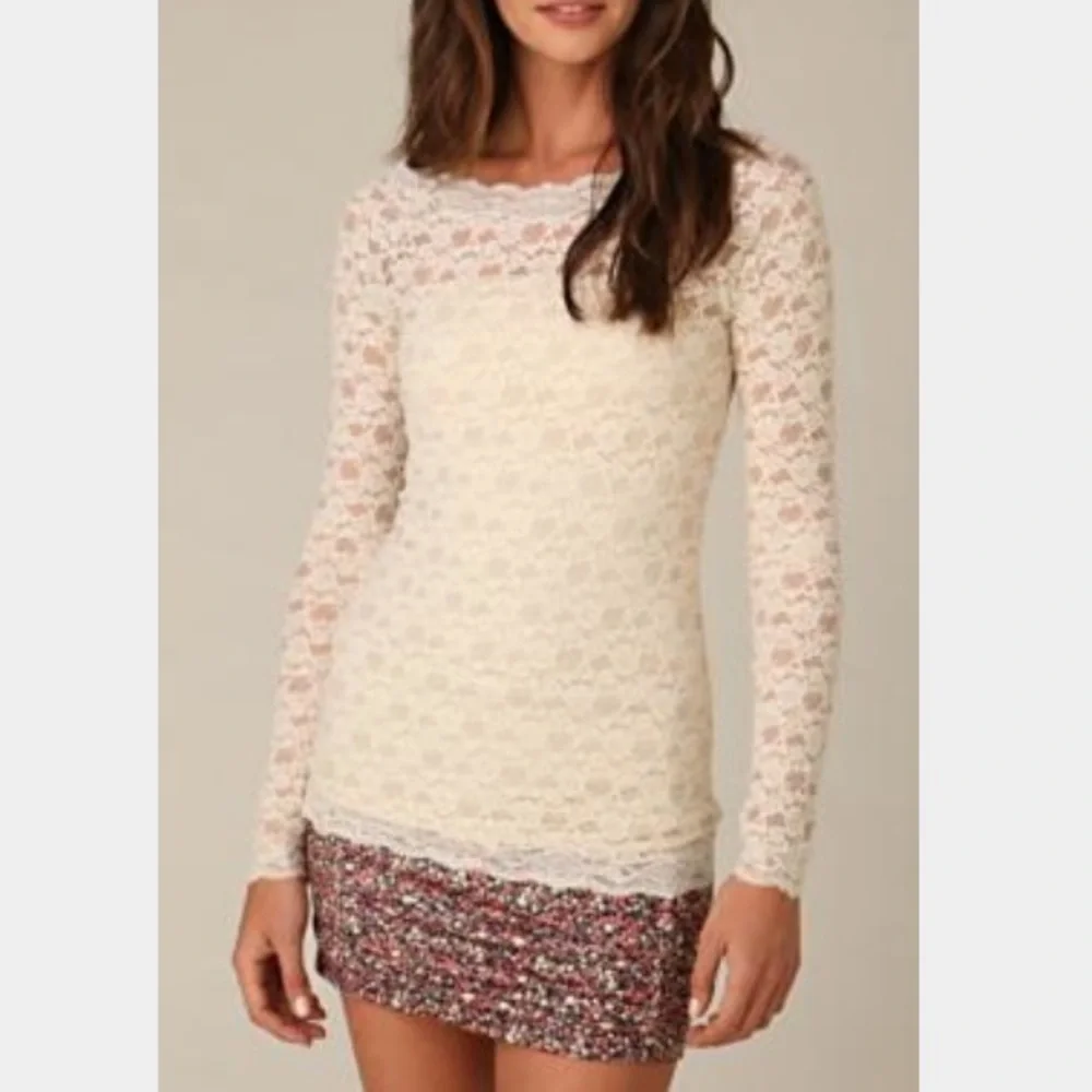 Free People sheer floral
